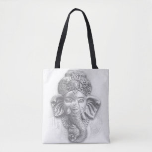 Bolsa Tote 3d Senhor Ganesha - Om