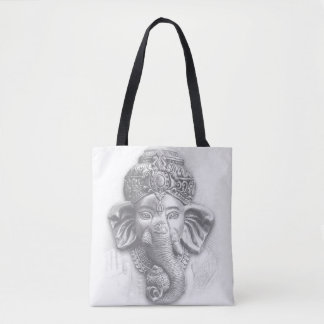 Bolsa Tote 3d Senhor Ganesha - Om