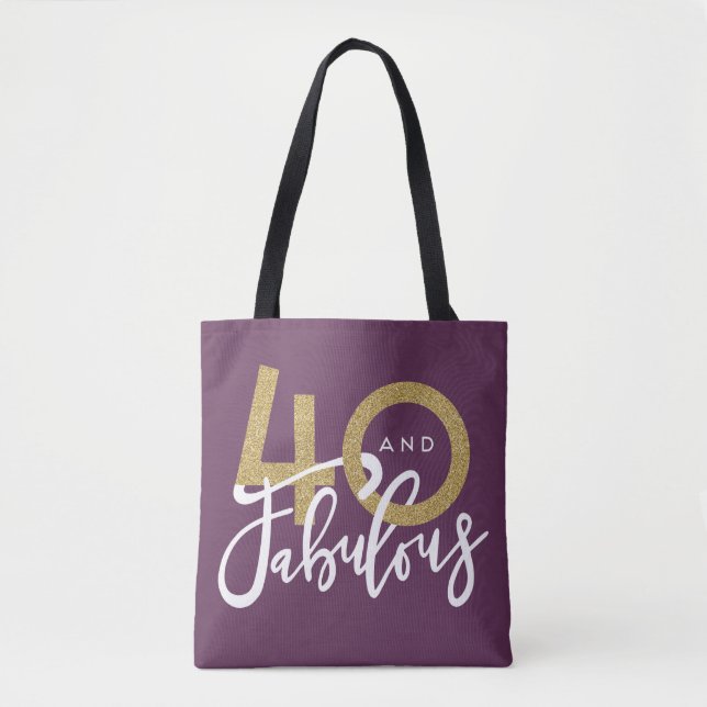 Bolsa Tote 40 e fabuloso (Frente)