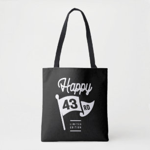 Bolsa Tote 43 Anos - 43º Presente Engraçado de Aniversário