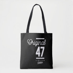 Bolsa Tote 47 anos - 47.º aniversário - Presente Engraçado