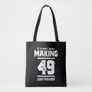 Bolsa Tote 49 anos - 49.º presente engraçado de aniversário