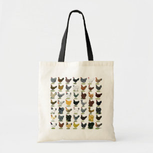 Bolsa Tote 49 galinhas da galinha