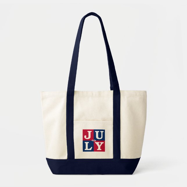 Bolsa Tote 4 de julho (Frente)