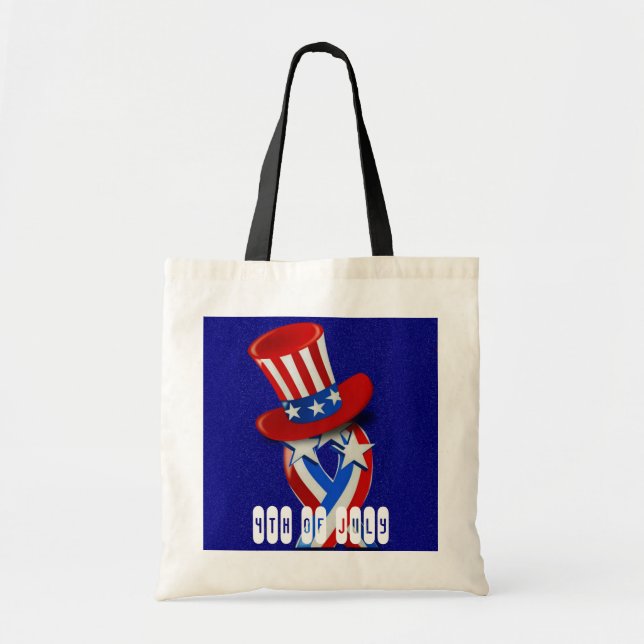 Bolsa Tote 4 de julho (Frente)