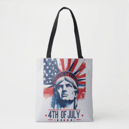 Bolsa Tote 4 de julho celebrações do Orgulho Americano Patrió