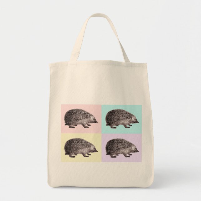 Bolsa Tote 4 Hedgehogs Shopping Bag (Frente)