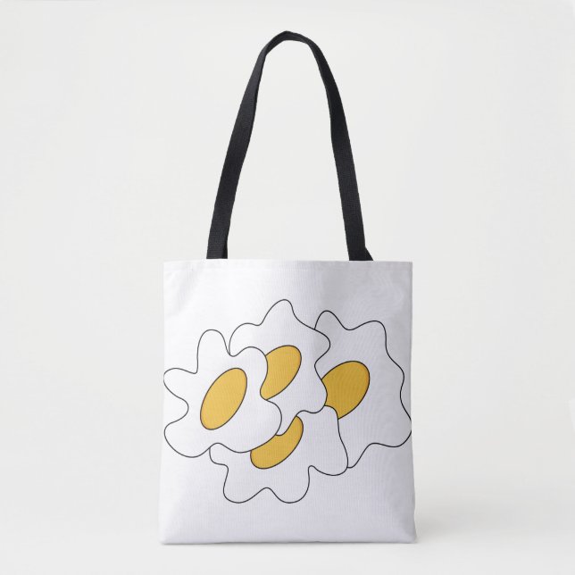 Bolsa Tote 4 Ovos Fritados (Frente)
