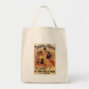 Bolsa Tote 4o Bola mascarada no teatro de l'Opera
