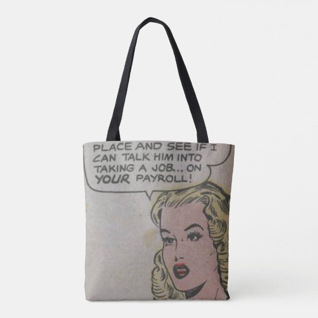 Bolsa Tote 50 Classic História em quadrinhos (Verso)