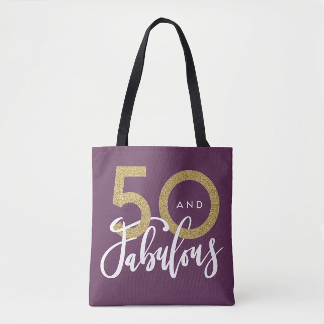 Bolsa Tote 50 e fabuloso (Frente)