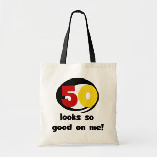 Bolsa Tote 50 olhares tão bons em mim t-shirt e presentes