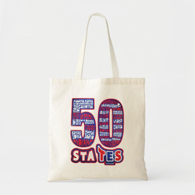 BOLSA TOTE 50 STATES USA (Frente)
