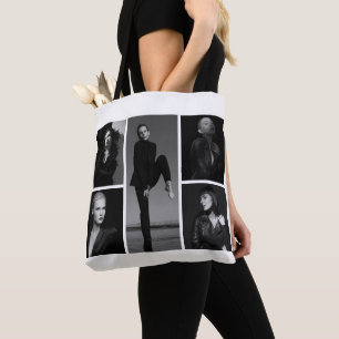 Bolsa Tote 5 Colagem de Fotos Editável