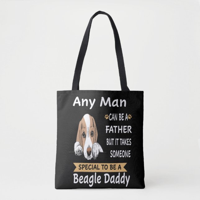 Bolsa Tote 5 Man Beagle Pai (Frente)
