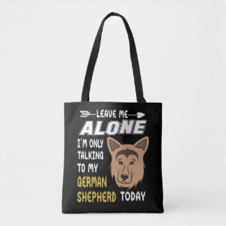 Bolsa Tote 5 Me deixe sozinho Estou só falando com o meu alem