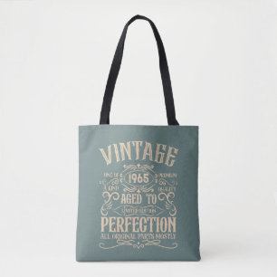 Bolsa Tote 60 festa de aniversário personalizada