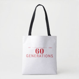 Bolsa Tote 60 Gerações de Garra e Graça