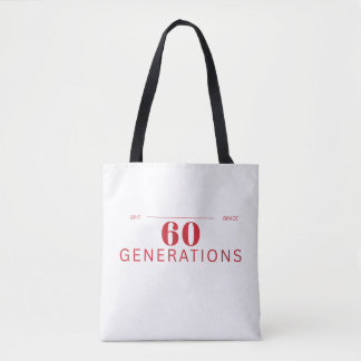 Bolsa Tote 60 Gerações de Garra e Graça