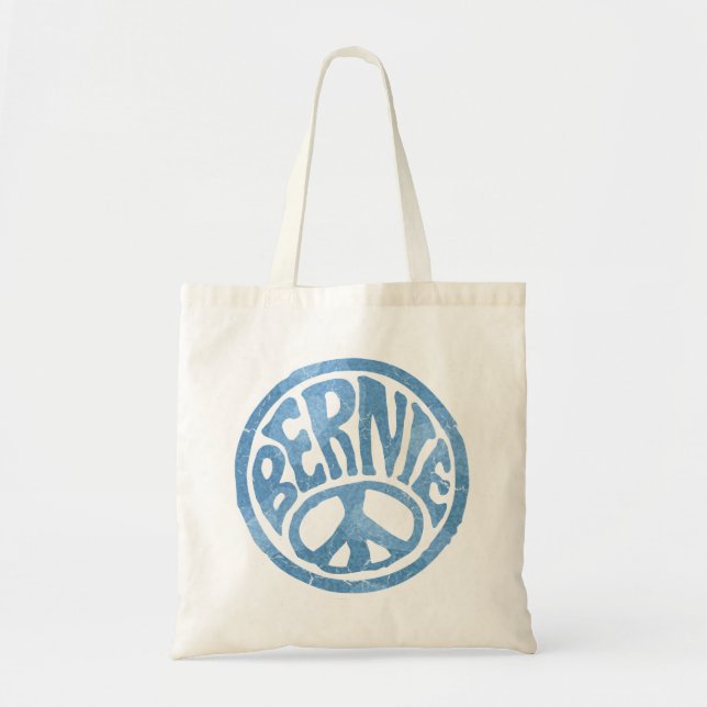 Bolsa Tote 60s paz Bernie (Frente)
