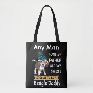 Bolsa Tote 6 Qualquer Pai De Beagle Man
