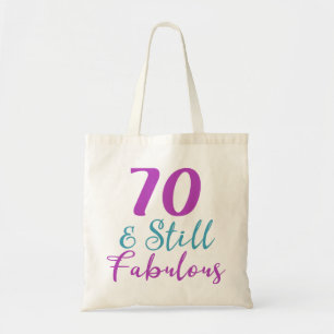 Bolsa Tote 70 Aniversário Ainda Fabuloso