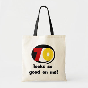 Bolsa Tote 70 olhares tão bons em mim t-shirt e presentes