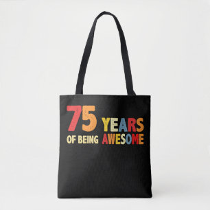 Bolsa Tote 75 Anos De Espetacular Presentes Com 75 Anos