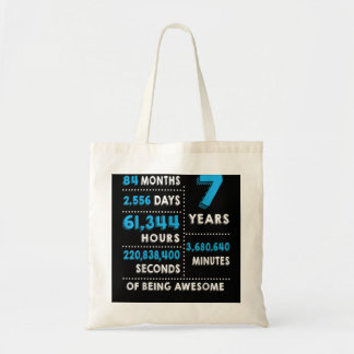 Bolsa Tote 7 Birthday, Presente De 7 Anos De Idade, Ser Um Te