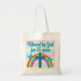 BOLSA TOTE 85.º ANIVERSÁRIO ABATIDO POR DEUS TOTE BAG