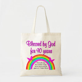 BOLSA TOTE 90 BIRTHDAY BLESSING
