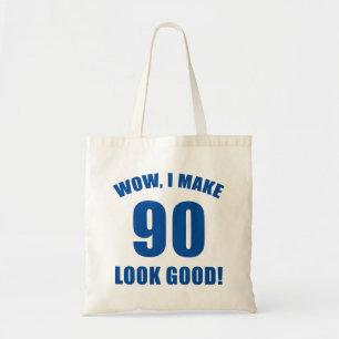 Bolsa Tote 90 Birthday Gag Gift (b)