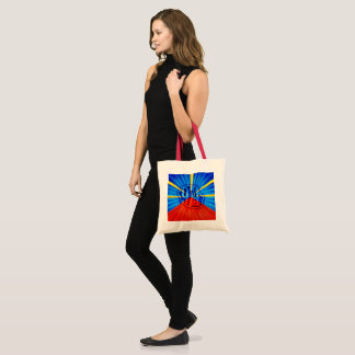 Bolsa Tote 974 Ile de la Réunion - Drapeau réunionnais