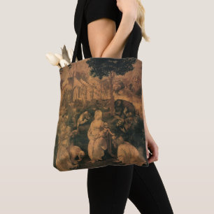 Bolsa Tote A Adoração dos Magos de Leonardo da Vinci