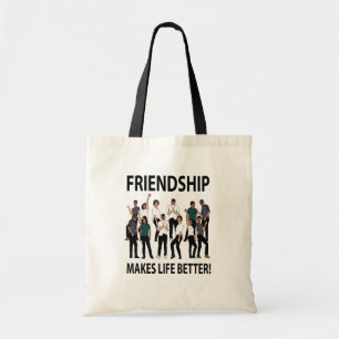 Bolsa Tote A Amizade Torna a Vida Melhor Amizade 