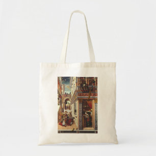 Bolsa Tote A Anunciação, com o Santo Emidius
