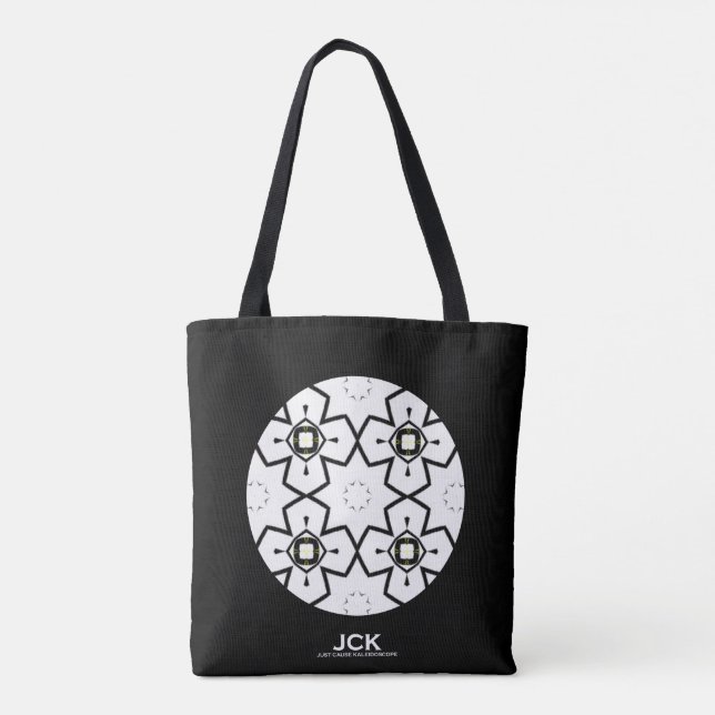 Bolsa Tote A arte caleidoscópica do Volume 18 (Verso)