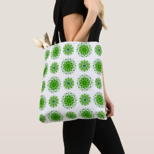Bolsa Tote a arte do padrão mandala