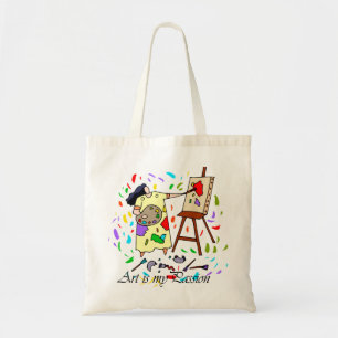 BOLSA TOTE A ARTE É MINHA PAIXÃO