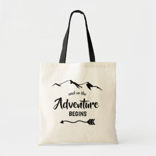 Bolsa Tote A aventura inicia a tendência preto e branco