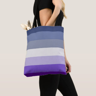 Bolsa Tote A bandeira do orgulho lésbico butch SlipperyJoe re