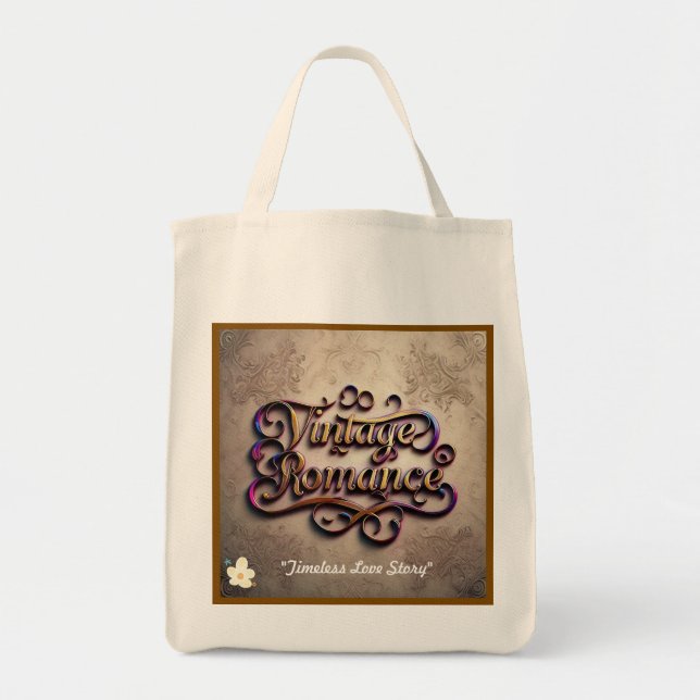 Bolsa Tote "A Beleza do Eterno se desdobra" (Frente)