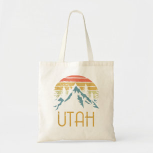 Bolsa Tote A Boa Vintagem Do Futuro Ut Utah Montanhas ao ar l