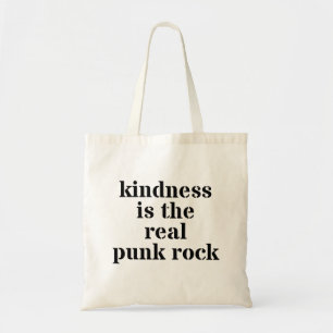 Bolsa Tote A Bondade É O Verdadeiro Punk Rock