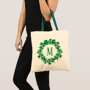 Bolsa Tote A Boxwood Verde Deixa A Rua Personalizado
