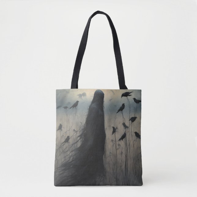 Bolsa Tote A Bruxa Raven (Frente)