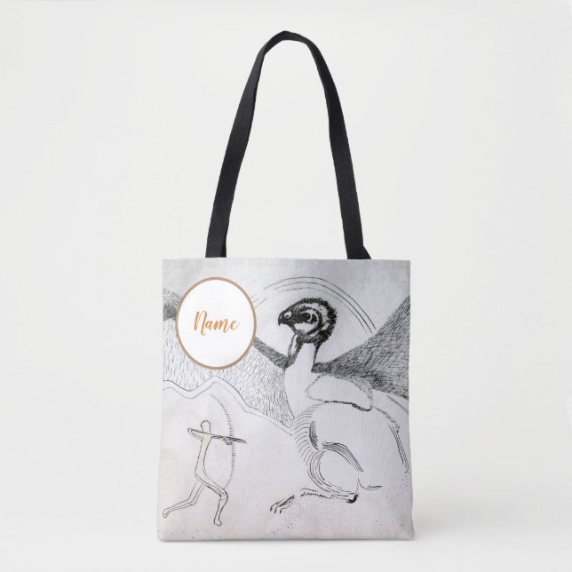 Bolsa Tote A Caça Personalizada (Frente)