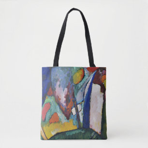 Bolsa Tote A cachoeira de Wassily Kandinsky