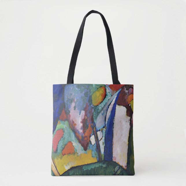 Bolsa Tote A cachoeira de Wassily Kandinsky (Frente)