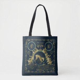Bolsa Tote A caminhada da tapeçaria da água do Ouro de Qili